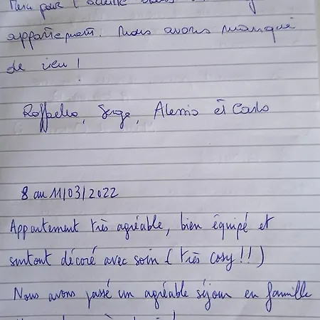 Appartement Le Cosy De Blanchepierre, *
